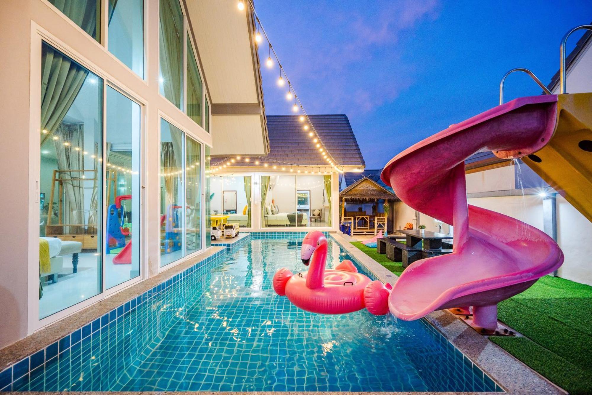 M4 Billion Pool Villa Cha-Am Exterior foto
